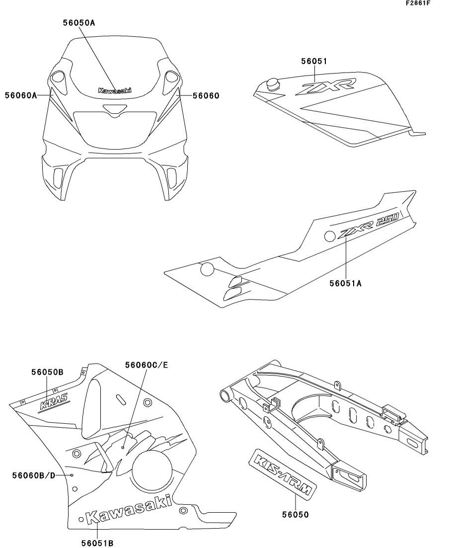 カワサキパーツ/ウエア＆グッズオンラインショップパーツ選択