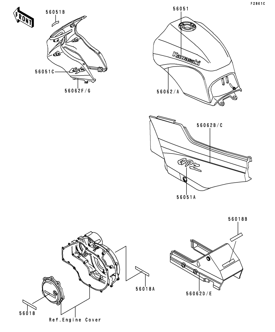 カワサキパーツ/ウエア＆グッズオンラインショップパーツ選択