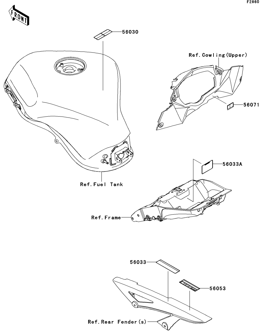 カワサキパーツ/ウエア＆グッズオンラインショップパーツ選択