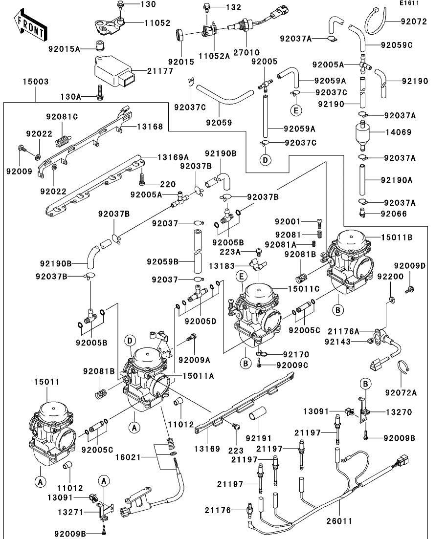 カワサキパーツ/ウエア＆グッズオンラインショップパーツ選択
