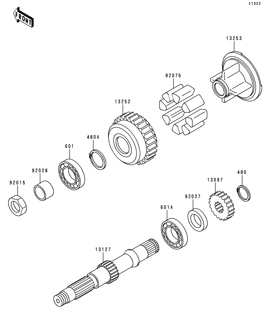 カワサキパーツ/ウエア＆グッズオンラインショップパーツ選択