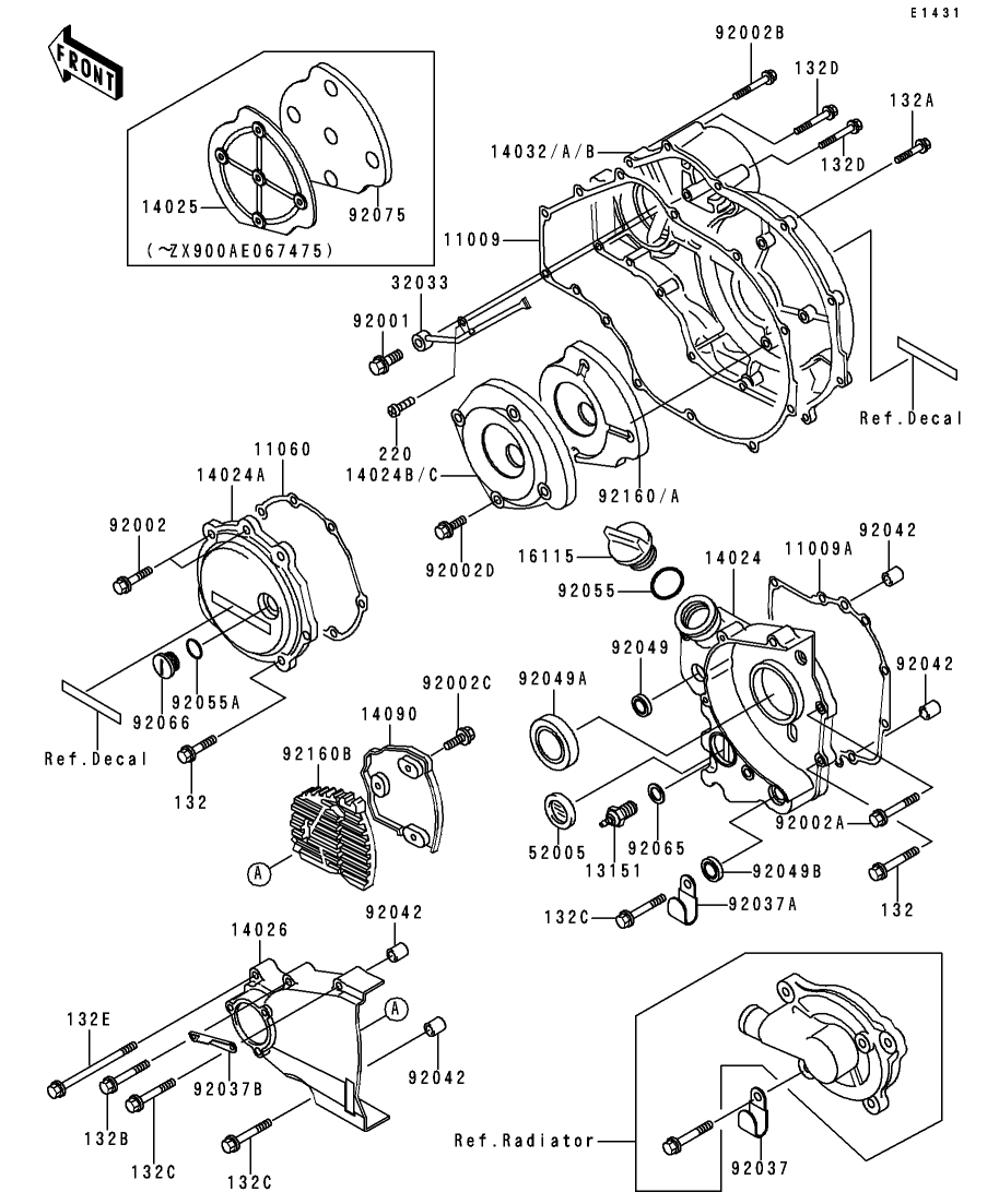 カワサキパーツ/ウエア＆グッズオンラインショップパーツ選択