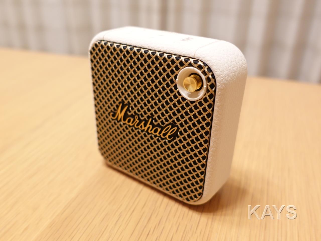 一目惚れでマーシャル（Marshall）のBluetoothスピーカー「WILLEN」を