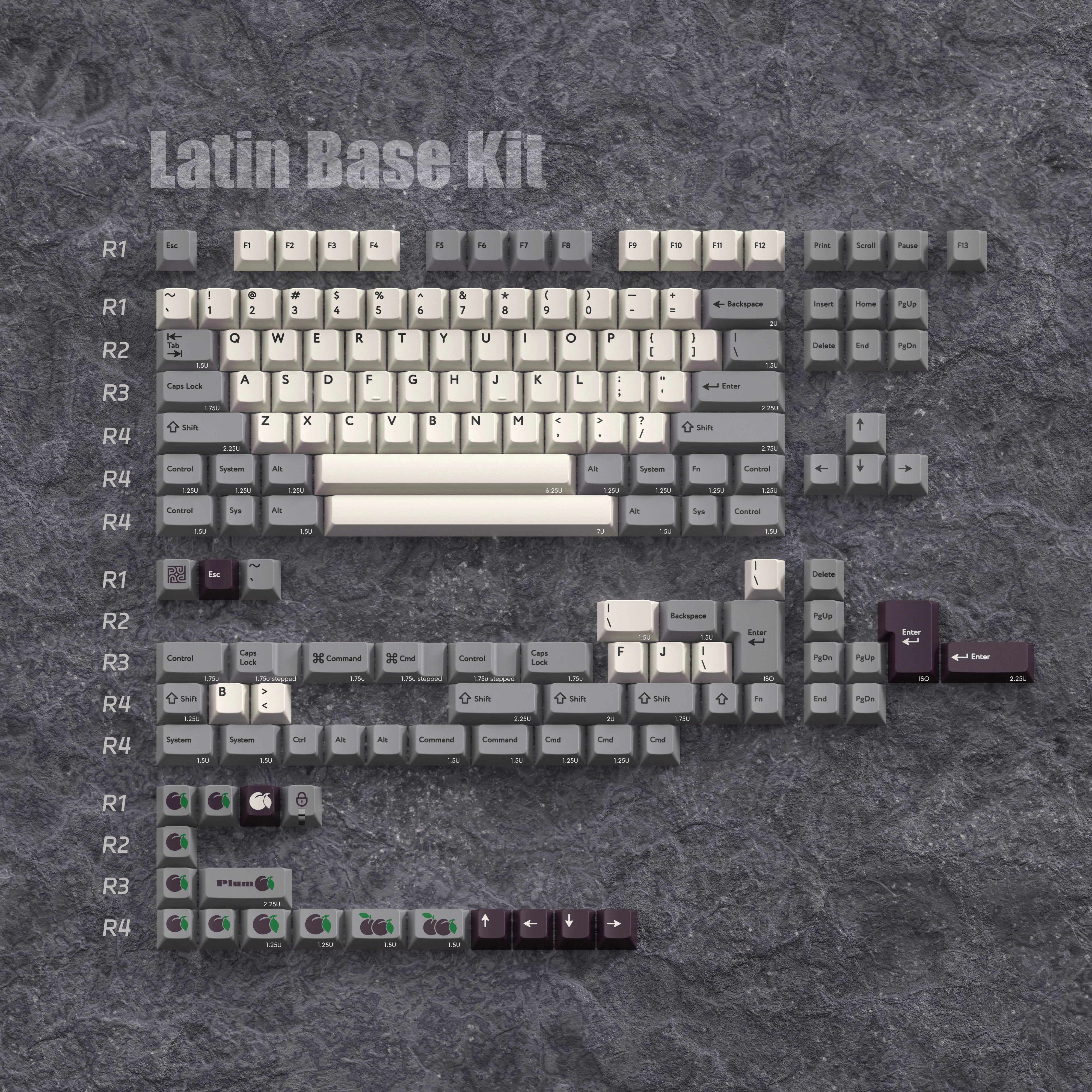 PBTfans Classic Gray – KBDfans® Mechanical Keyboards Store