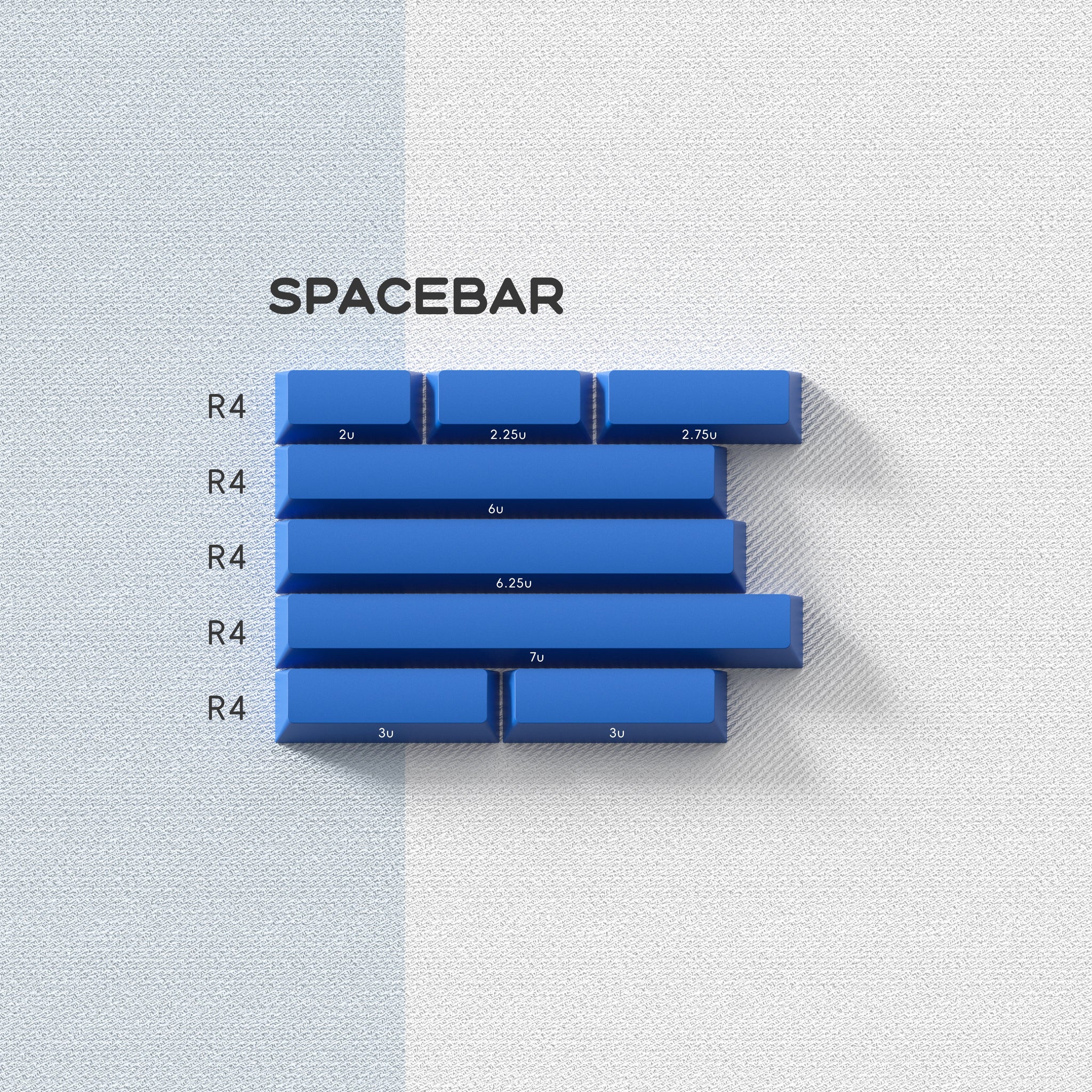 PBTfans Spacebar Kit Collection – KBDfans® Mechanical Keyboards Store