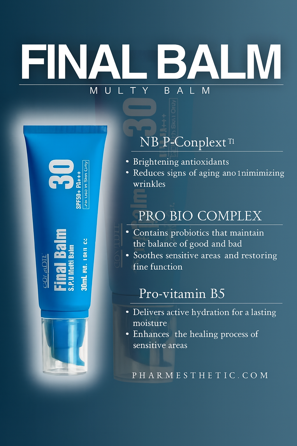 Conapidil Final Balm SPF 50+ PA +++ 30ml – KBeautyLab