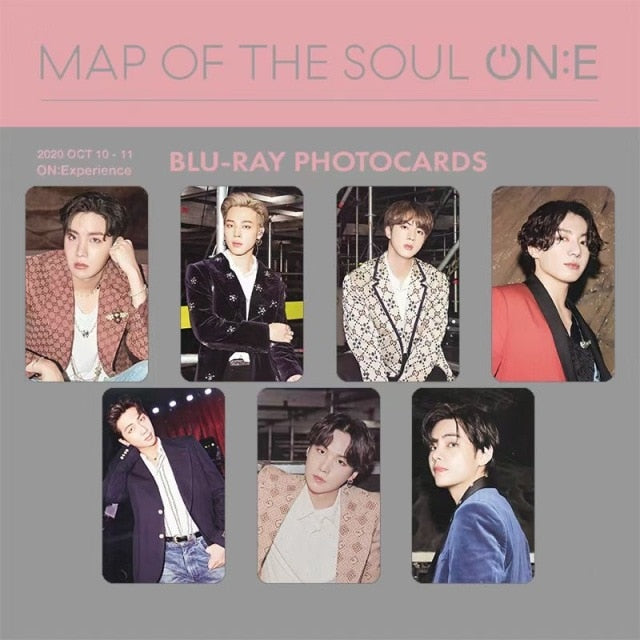 BTS MAP OF THE SOUL ON:E BLU-RAY Photocards
