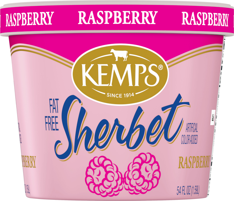 Raspberry Sherbet 54oz - Kemps