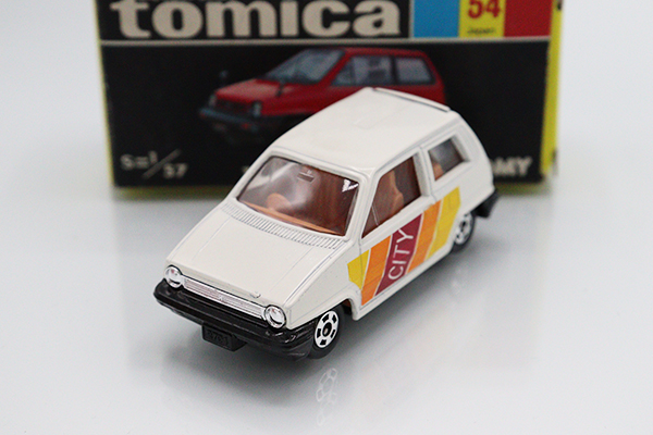 ミニカーショップ ケンボックス トミカ 黒箱☆54-3-5☆ホンダシティ