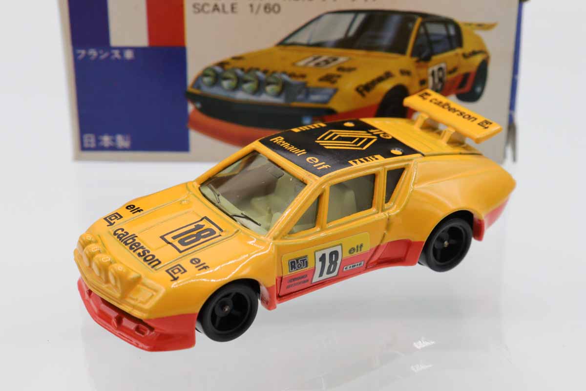 ミニカーショップ ケンボックス トミカ 青箱☆F58☆アルピーヌルノー