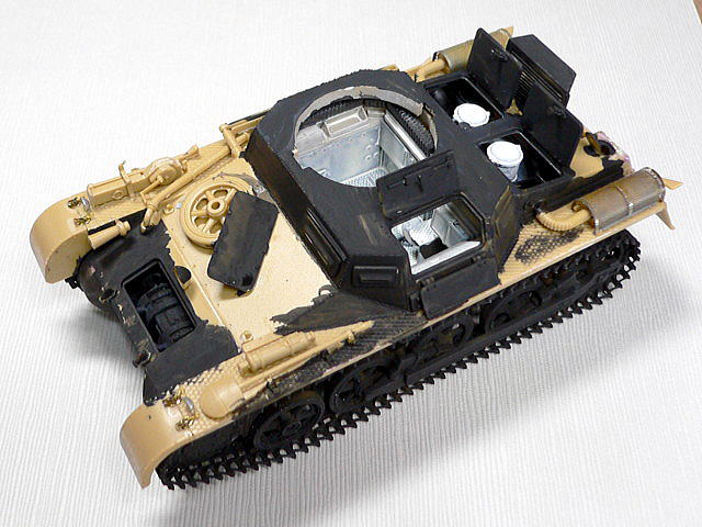 I号戦車A型 スペイン内戦フランコ軍軽戦車 トライスター 1/35 組立と