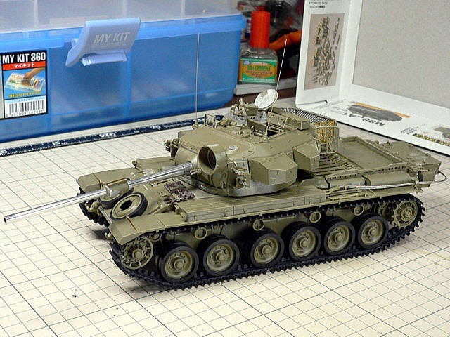 センチュリオン Mk5/1 ベトナム戦争 AFVクラブ 1/35 組立と塗装・製作