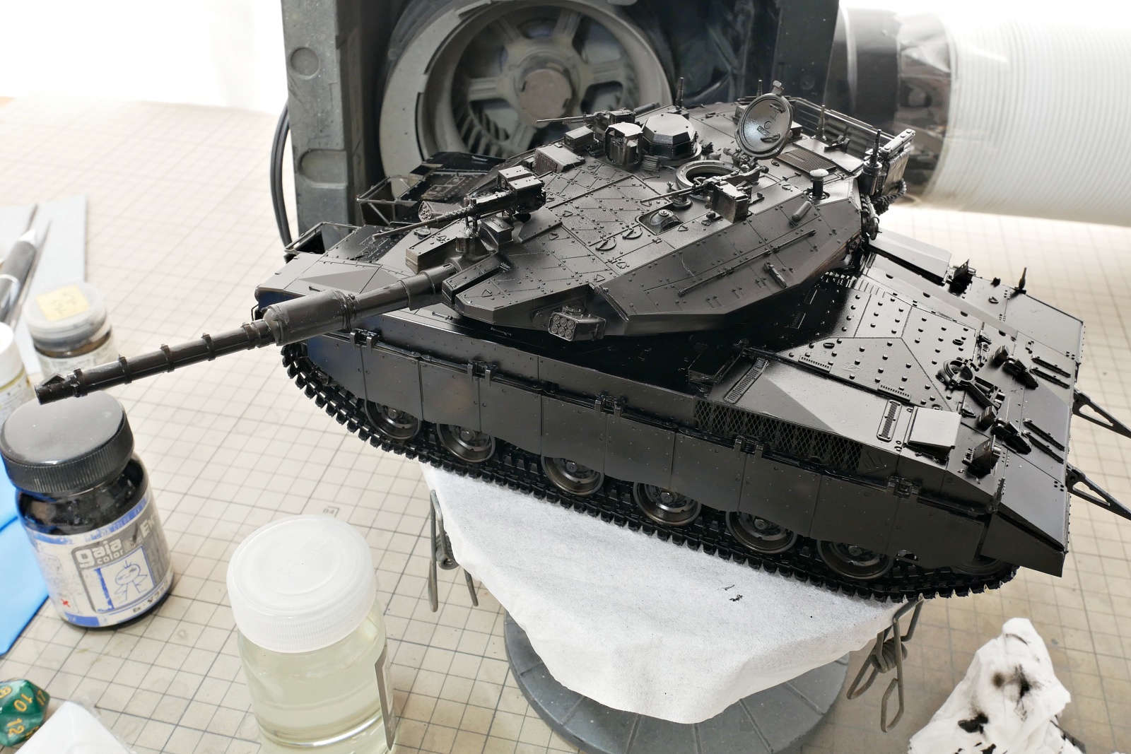 イスラエル国防軍 メルカバMk.3D 後期型 LIC メンモデル モンモデル 1