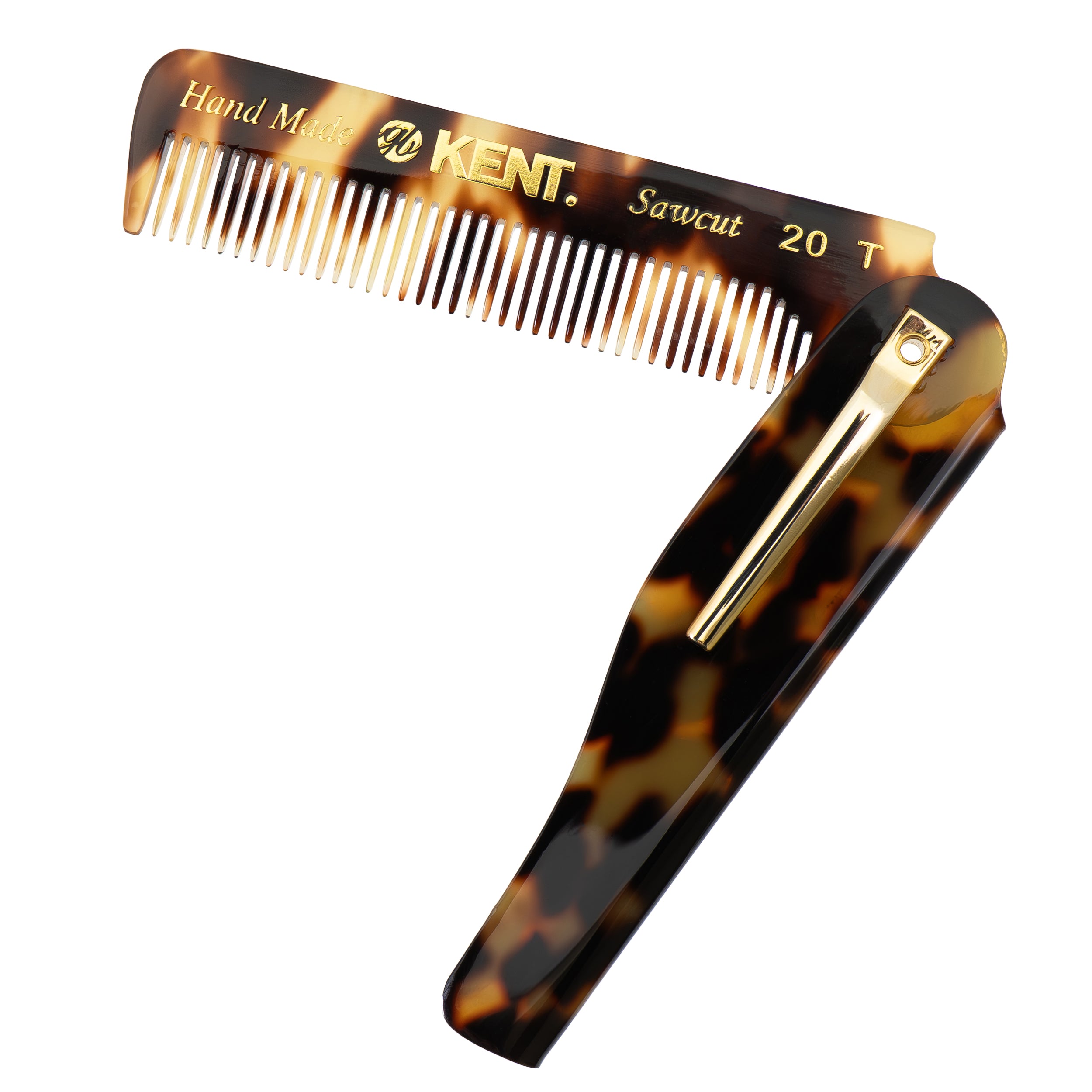メンズ 折畳式 クリップポケットコーム 20TLP 《G.B.KENT & SONS公式》