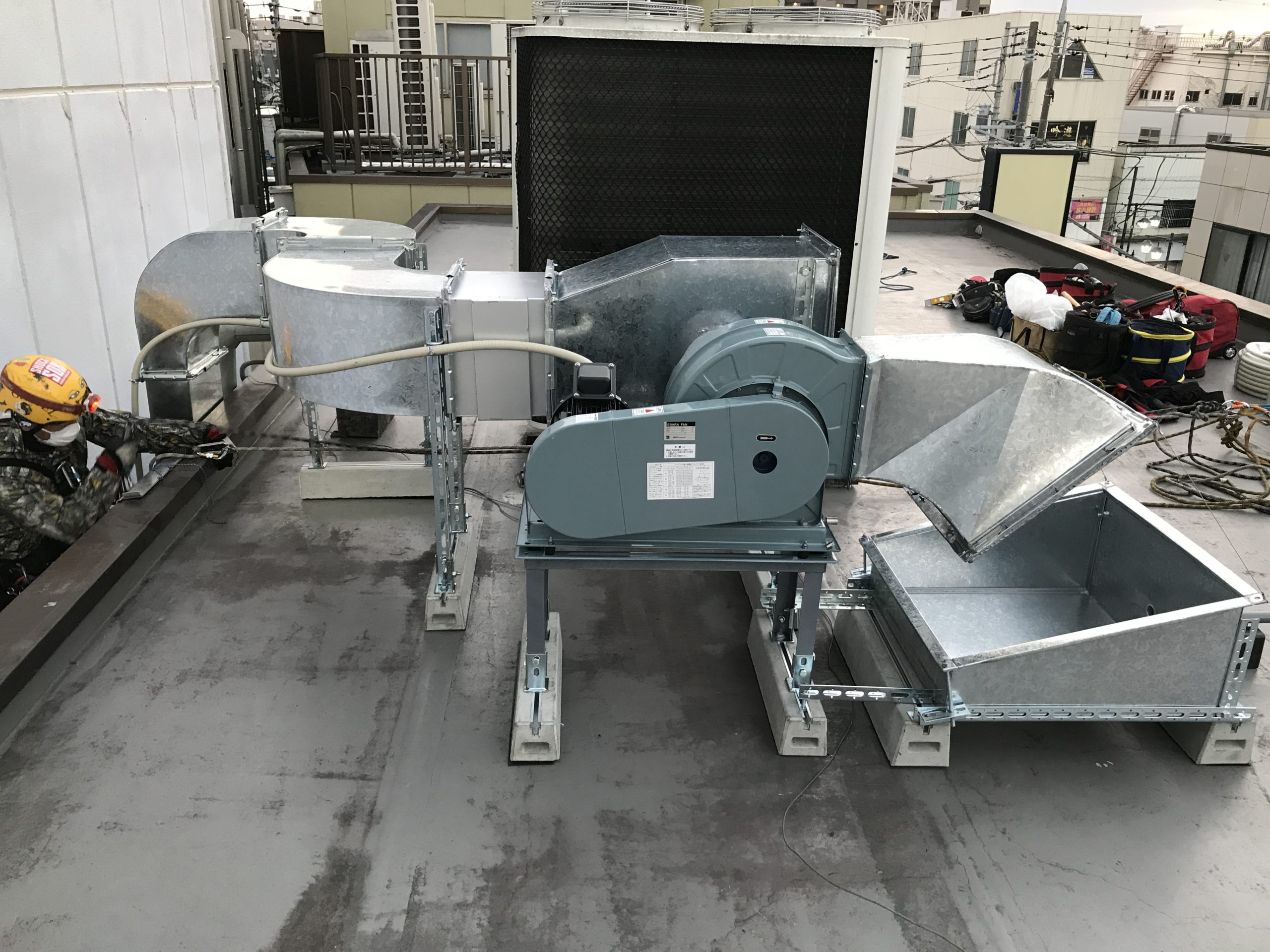 厨房用排気ダクト工事 | 有限会社ケンテックシステムズ