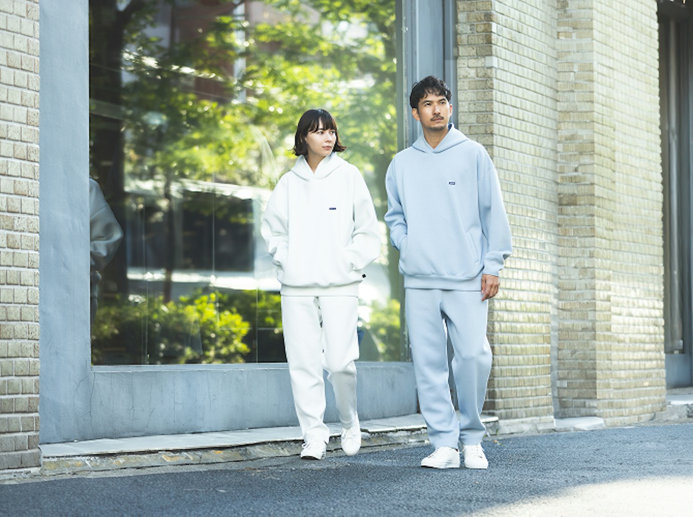 MIGARU Tech Sweat Pullover Hoodie / 上下セット（プルオーバー