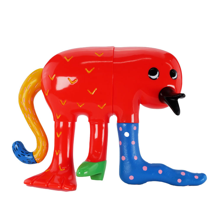 イラストレーター・ANZ氏によるアートピースの新色「Akaoni」 販売開始