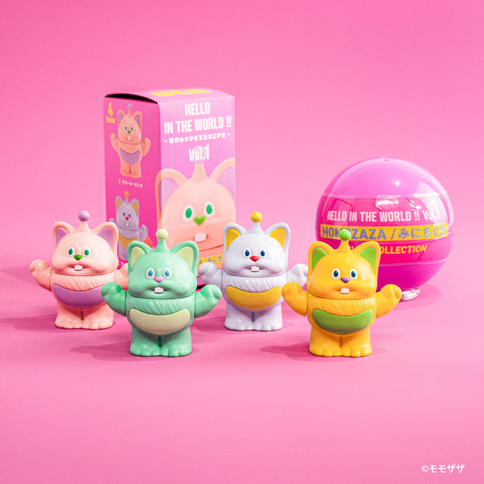 HELLO IN THE WORLD !! Vol.1 MOMOZAZA / みにちくわ フィギュア