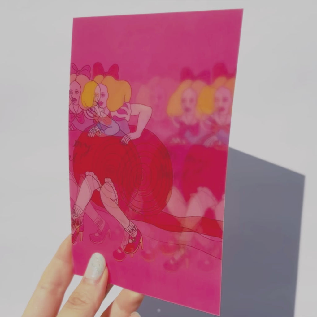 魅惑のレンチキュラーポストカードセット / F / ヤナギダマサミ