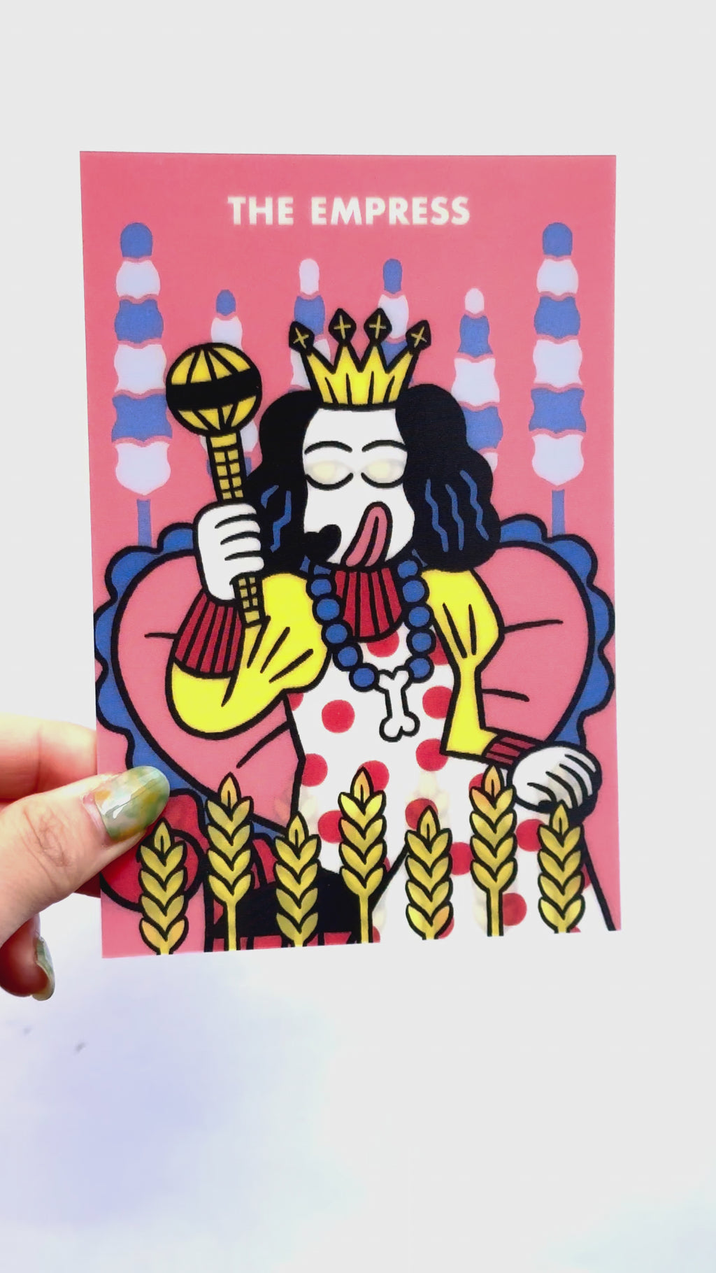 レンチキュラーポストカード / THE EMPRESS / オザキエミ