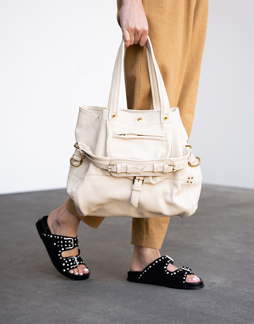 Jérôme Dreyfuss Billy M crème grainé | De nieuwste style secret