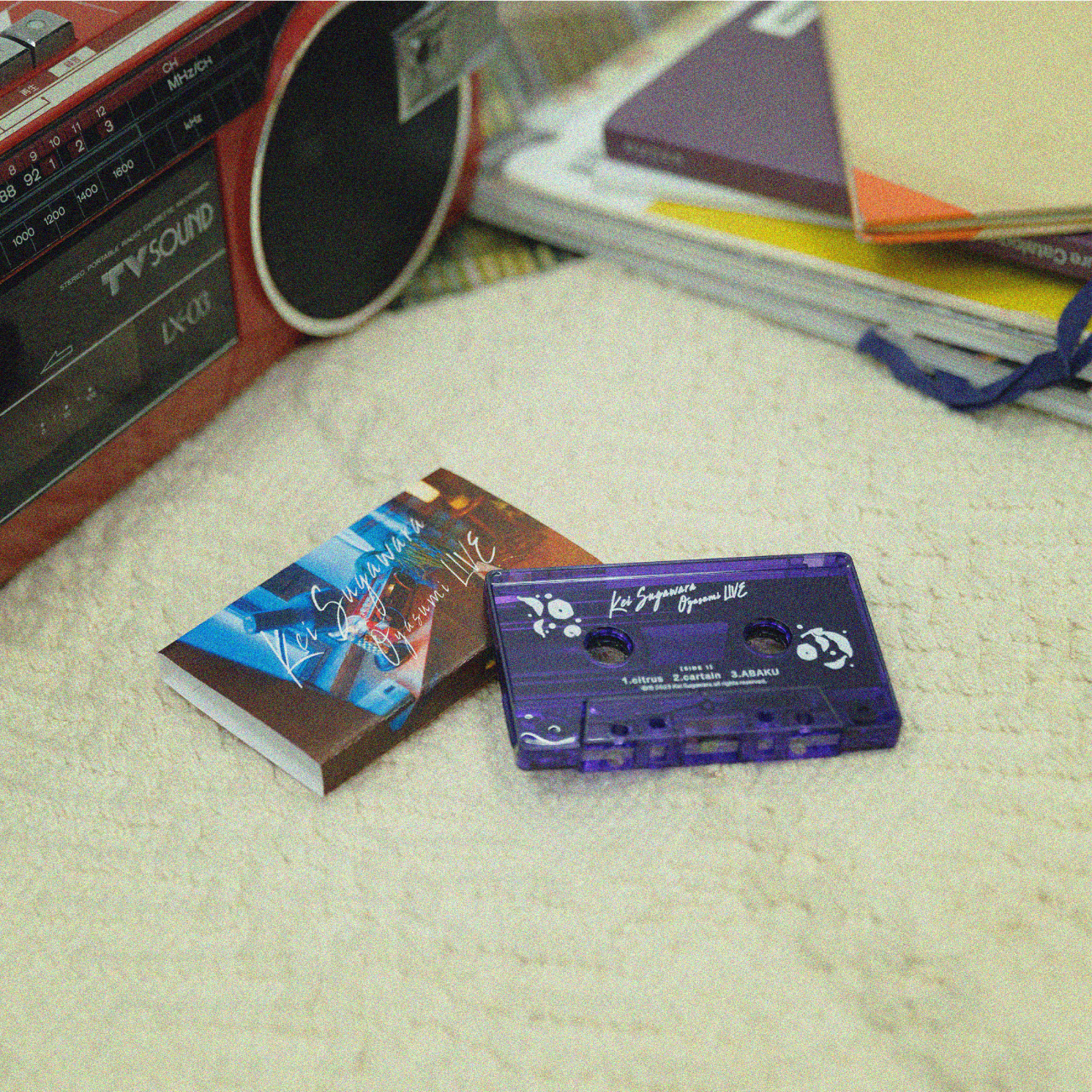 おやすみ Live” Cassette | Kei Sugawara STORE | 菅原圭 Official Site