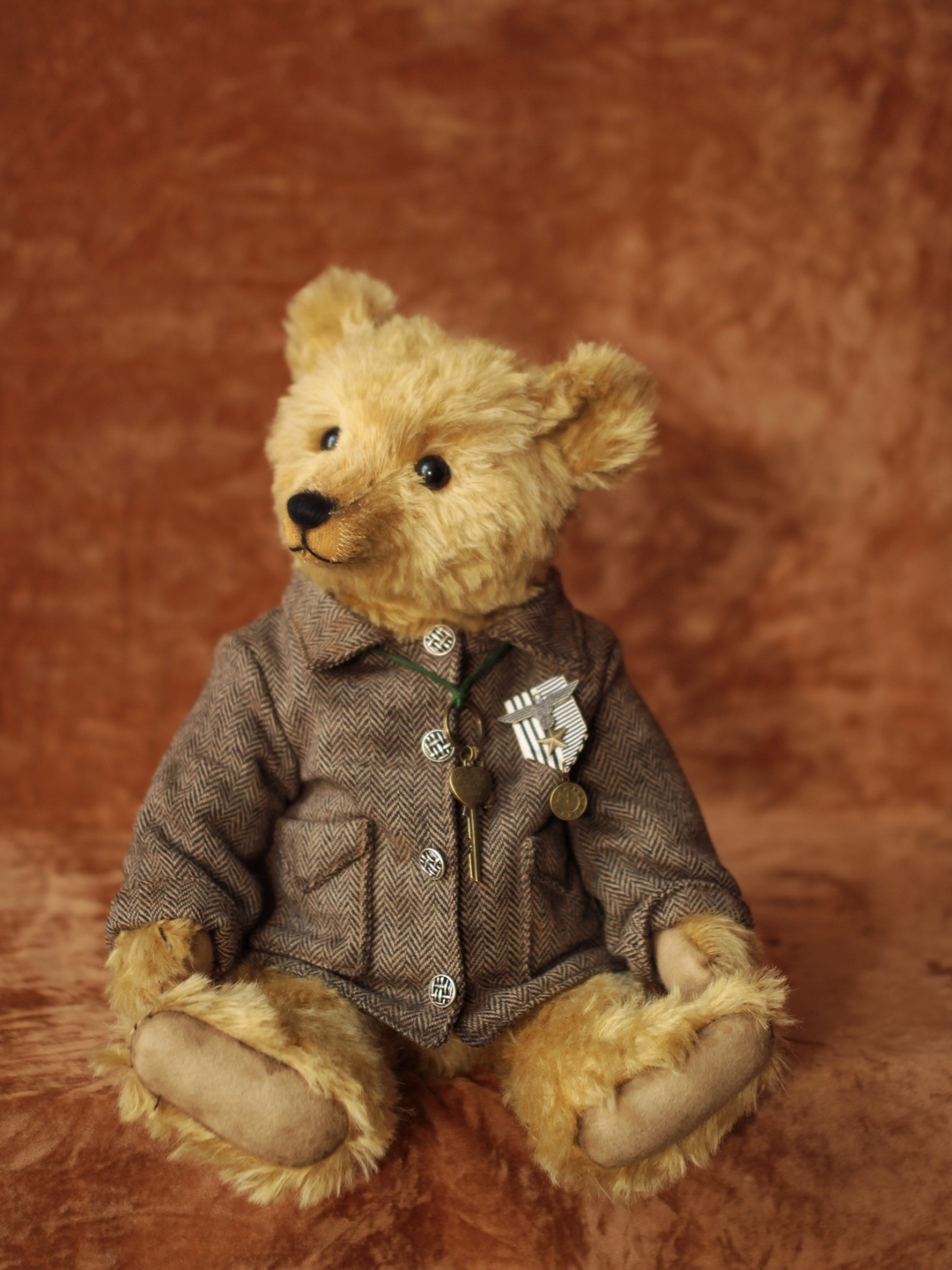 伝統的(ノスタルジック)なオールドゴールドベアさん: KEITA BEAR