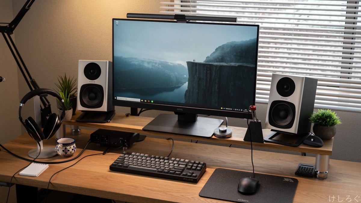 BenQ GW2785TCレビュー：マイク内蔵のアイケアモニター。画質は良いが