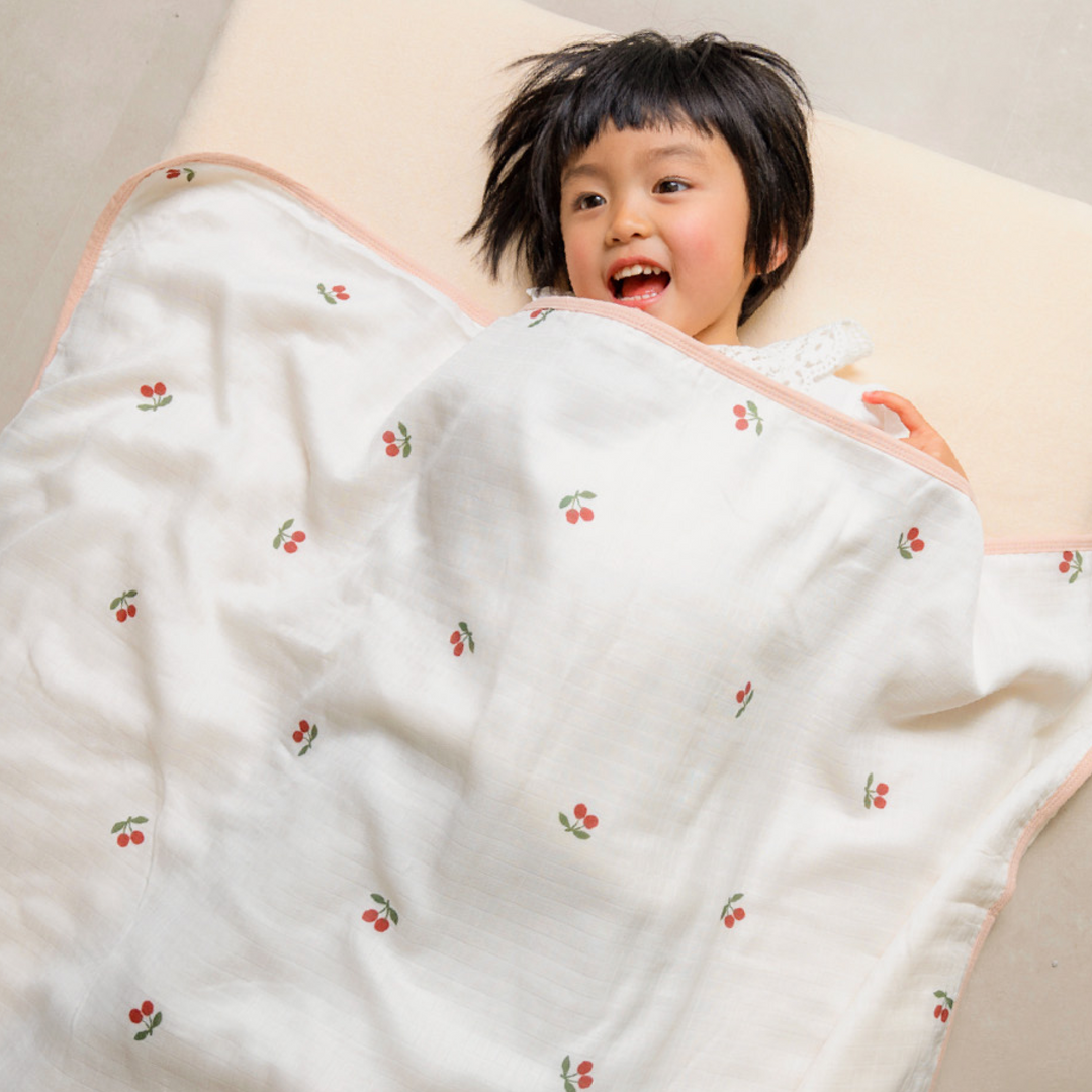 公式】イブルバンブー® さらふわ抗菌 4重ガーゼケット | ケラッタ公式