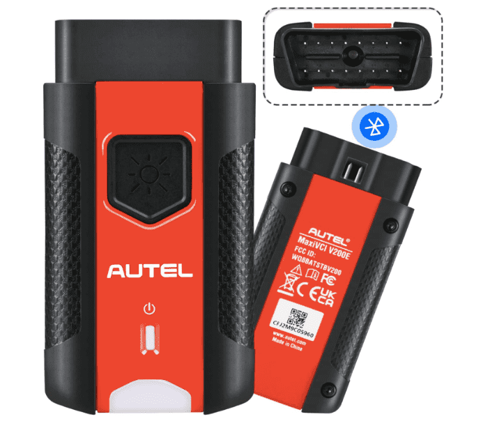 Autel MaxiVCI V200 Bluetooth VCI OBD2 Connector - KEYTECH TOOLS