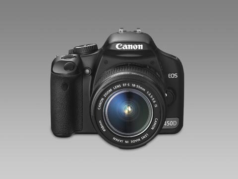 Canon's EOS 450D camera aimed at photo enthusiasts | Amateur