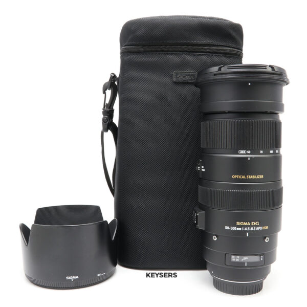 USED: Sigma 50-500mm DG APO HSM Lens (Canon Mount) | Keysers