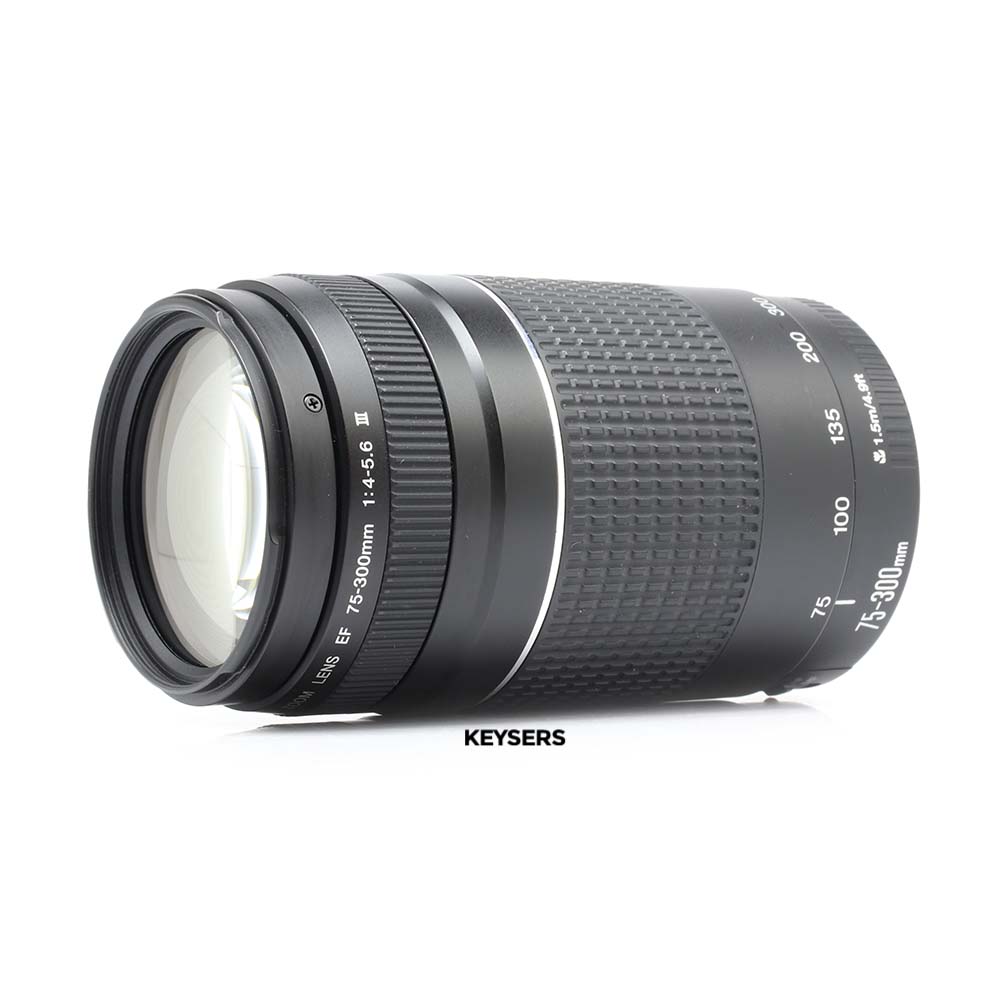 USED: Canon EF 75-300mm f4-5.6 III Lens | Keysers