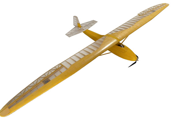 KK HOBBY 】 Grunau Baby 1/4スケール（バルサキット） マイクロ