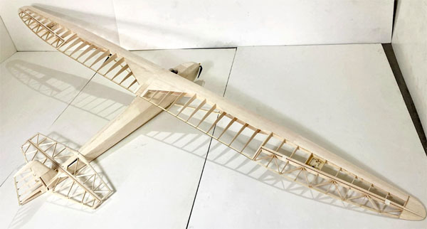 KK HOBBY 】 Grunau Baby 1/4スケール（バルサキット） マイクロ