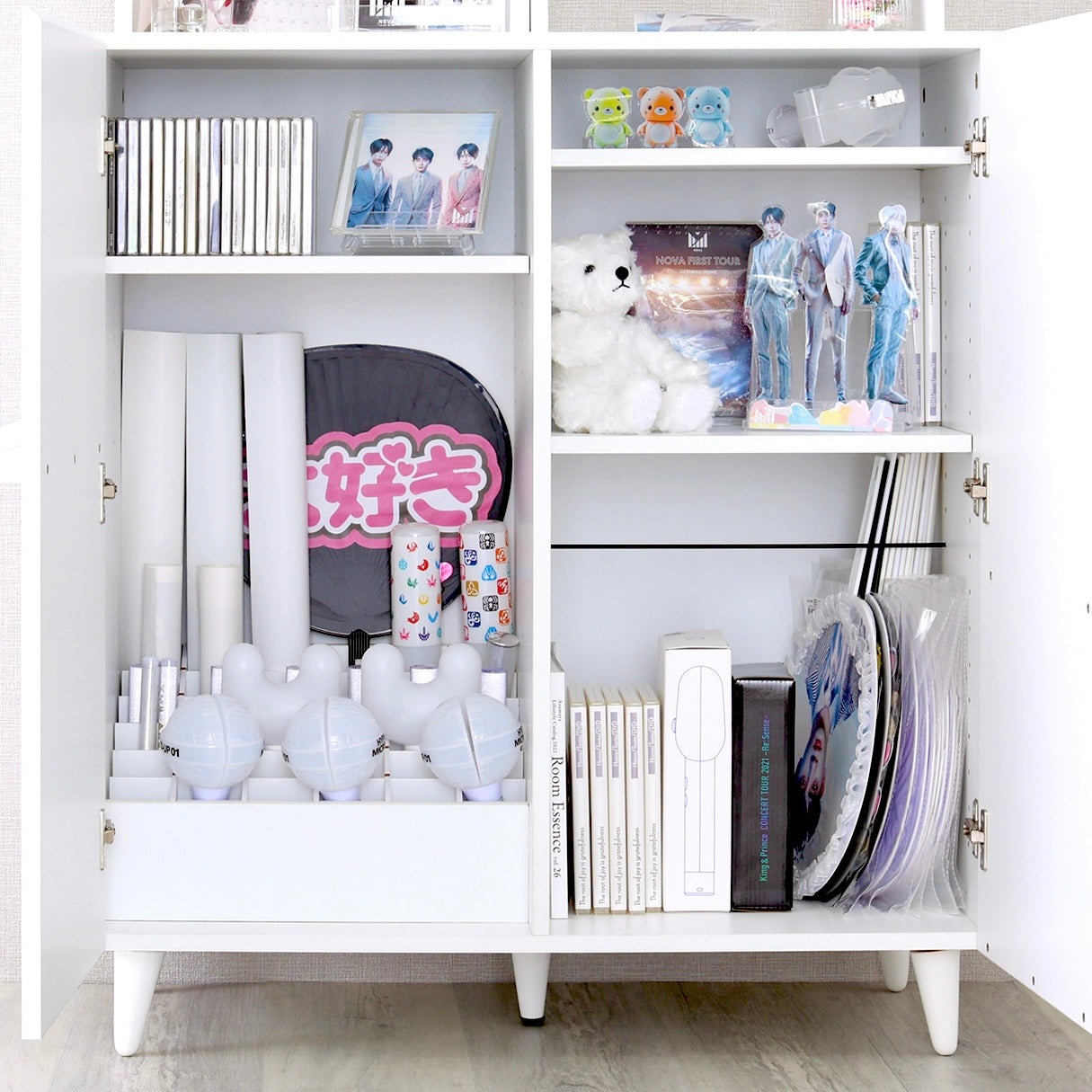 キャビネット｜収納たっぷり推し活キャビネット - territory