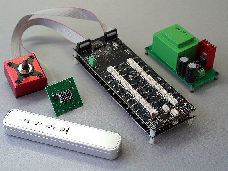 1. ATTENUATOR – 64 steps SHUNT type (relays based) – KHOZMO High