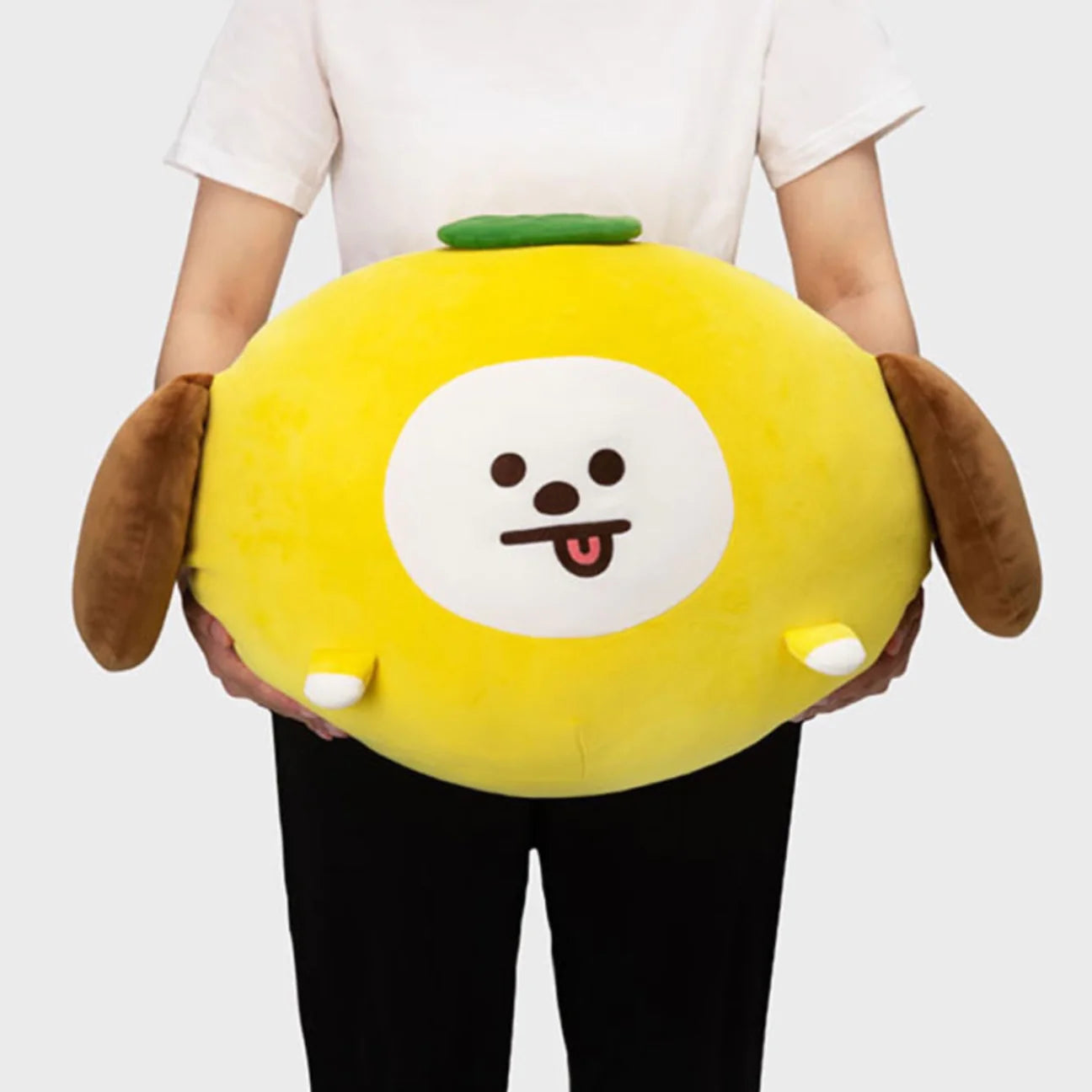 BT21 CHIMMY Official Chewy Chewy Jumbo Face Cushion 60cm – kheartshop