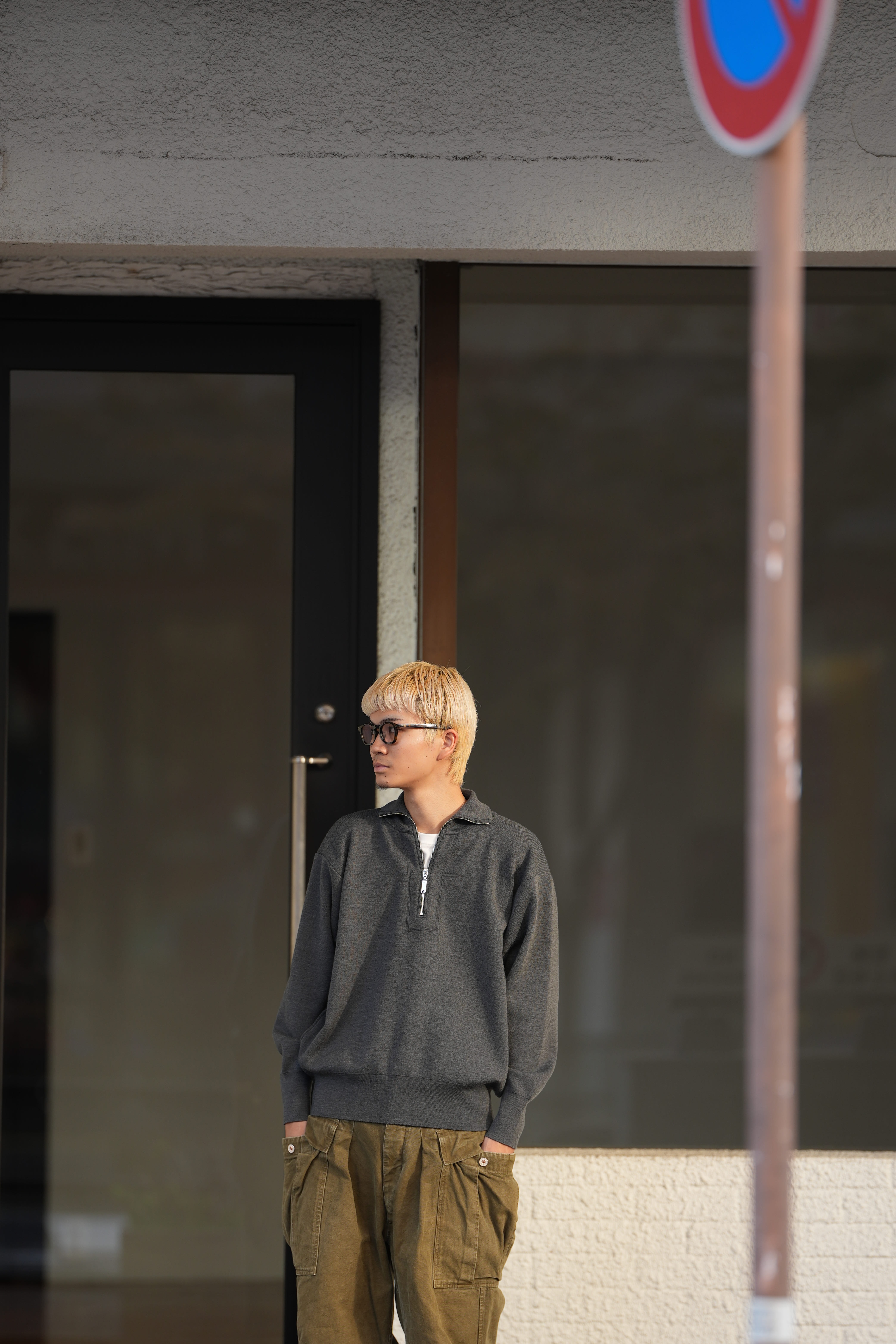 ハーフジップスウェット。 – khakiの店主ブログ