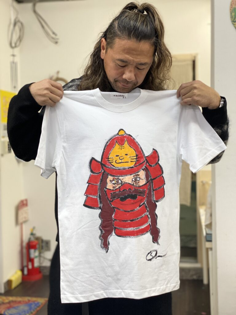 Ki-Yan Works 番外編【中邑真輔さん直筆Tシャツ】 | 木村英輝