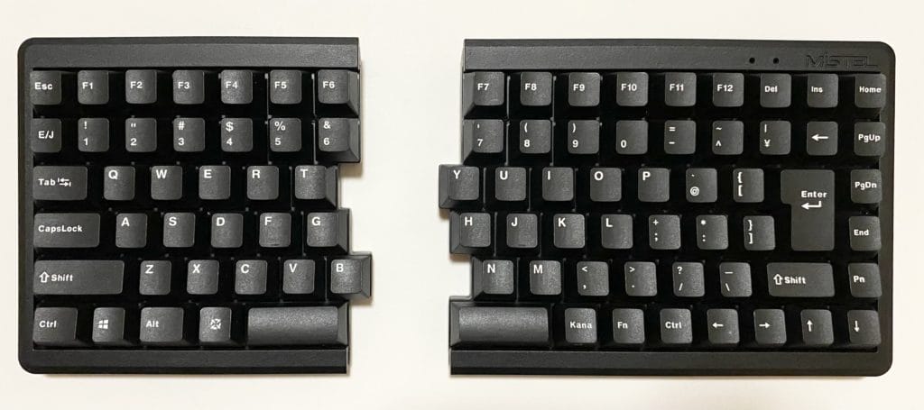 日本配列の分離式キーボード！Mistel BAROCCO MD770をレビュー【静音赤軸】