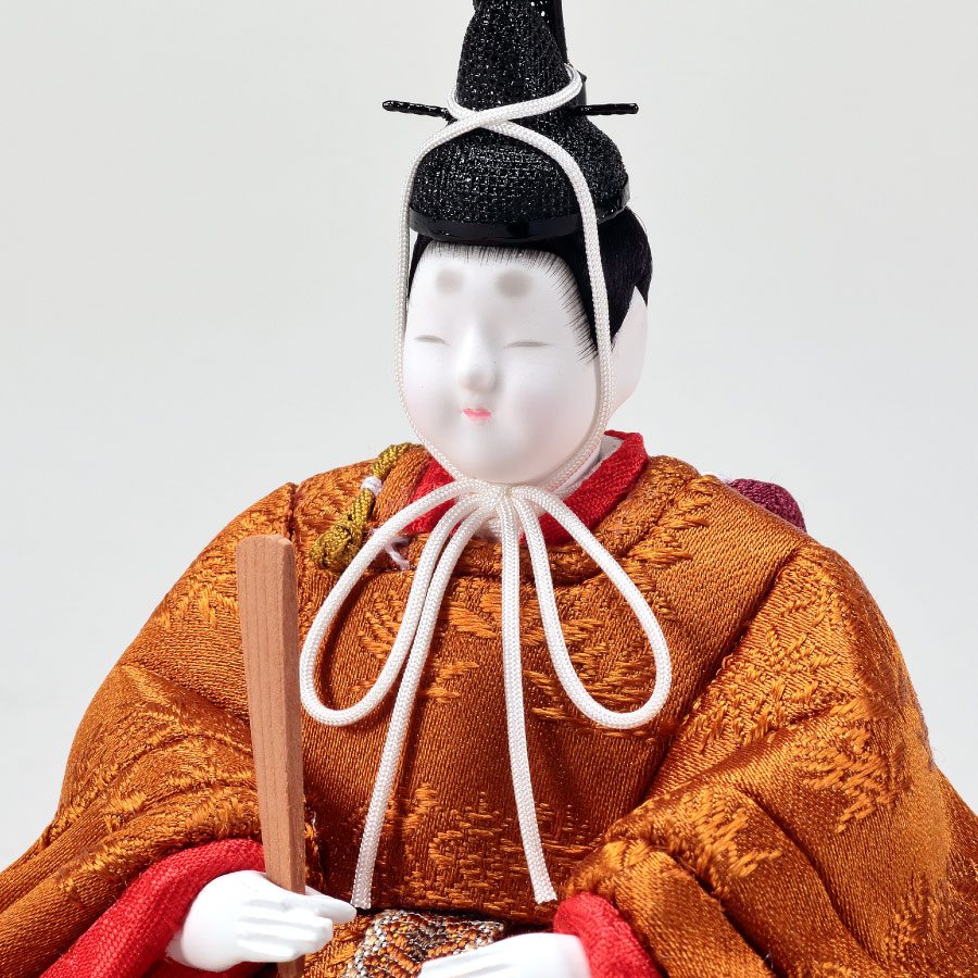 人形の田辺 / 【真多呂】木目込雛人形 宝寿雛 親王飾り