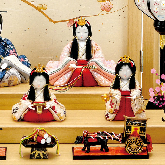人形の田辺 / 清華雛 五人飾り