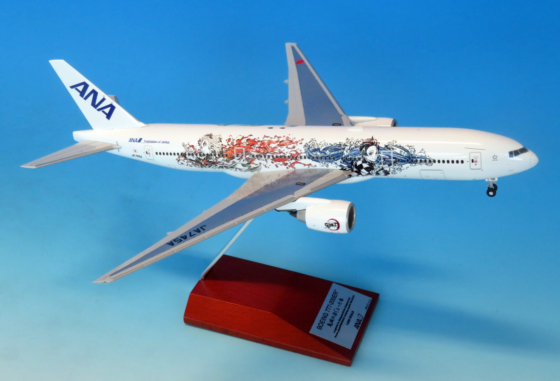 ANA 鬼滅の刃じぇっと壱 完成品 鬼滅の刃 じぇっと壱 ANA モデル