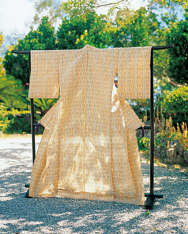 八重山上布／沖縄県 | 染め織り事典｜きもの苑