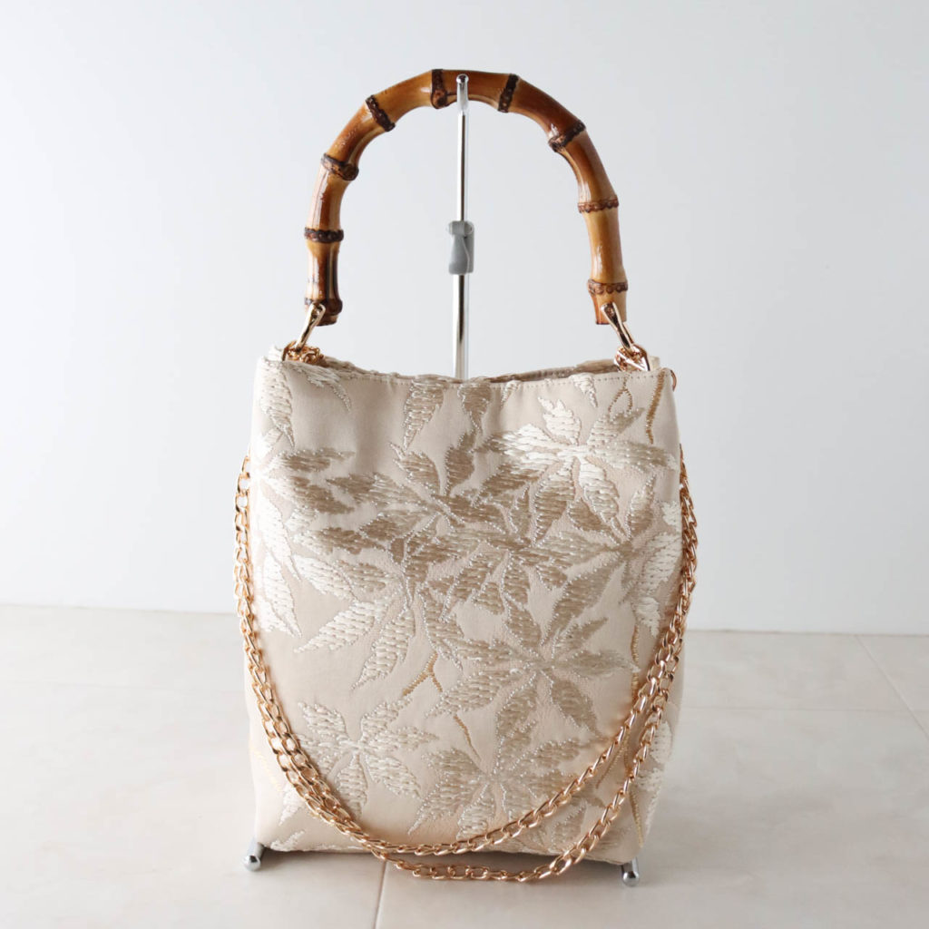 バンブーハンドルバッグ新登場】帯リメイクバッグ | KIMONO atelier