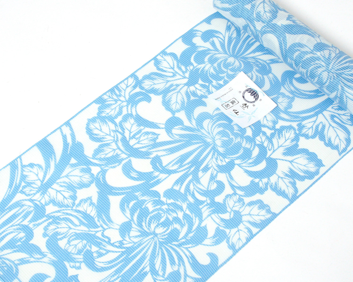 浴衣 絹紅梅 乱菊– 着物道楽みなとや