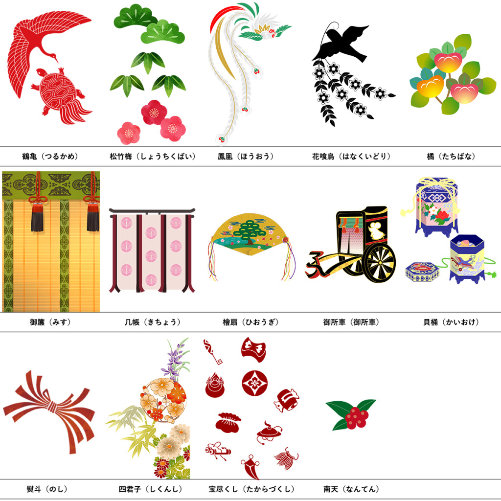 品良くハレの日を 松竹梅と菱形の袋帯 着物の柄の基礎
