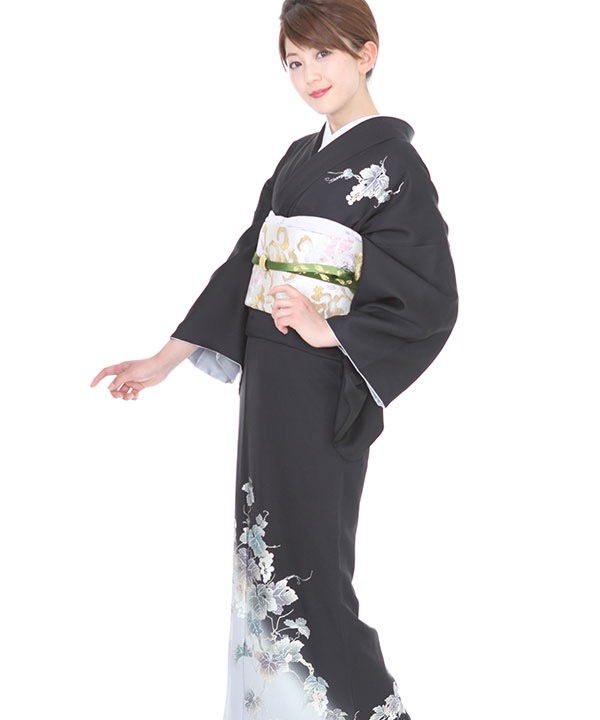 訪問着の植物文様｜葡萄柄の商品一覧｜きものレンタリエ