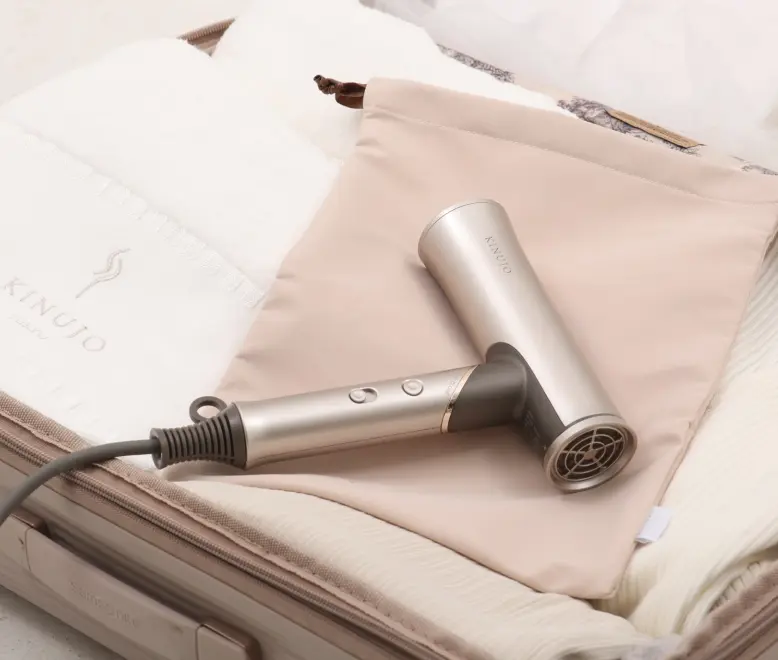 KINUJO Hair Dryer Voyage（ボヤージュ）｜世界対応のヘアドライヤーが